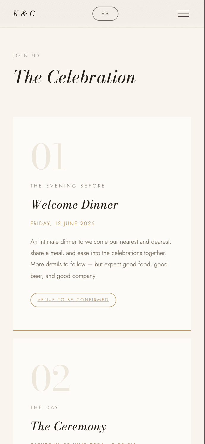 Wedding — Mobile 2